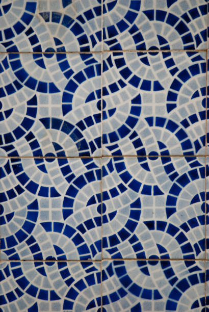 istock Traditional Portuguese glazed tiles 900472860