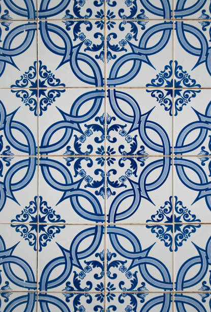 istock Traditional Portuguese glazed tiles 900485564