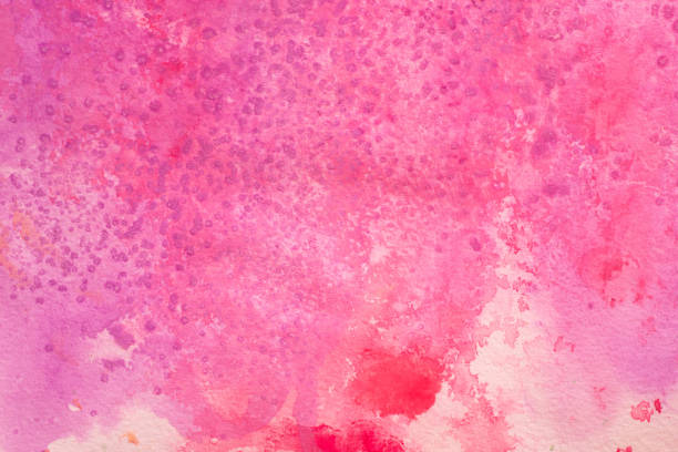istock red watercolor painting on white paper background texture 900489630