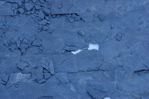 istock Blue Stone Shale in the Snow 900490306