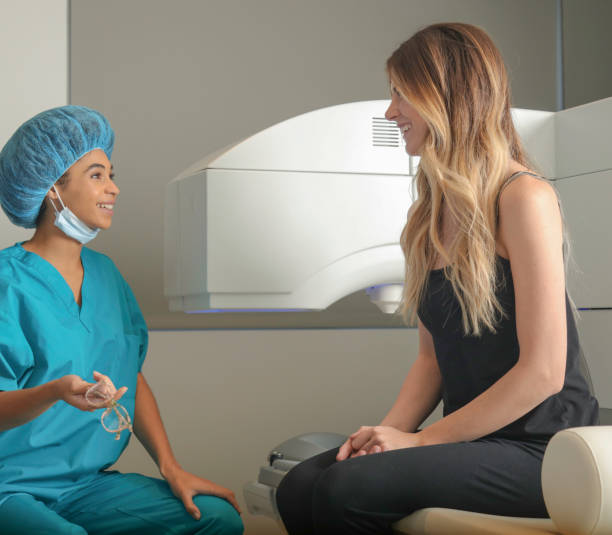 istock Woman about to get lasik surgery 900516658