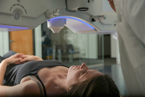 istock Woman about to get lasik surgery 900516728