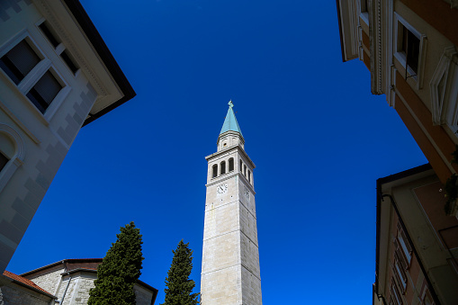 Cathedral of Sant'Ambrogio in Monfalcone, Italy.