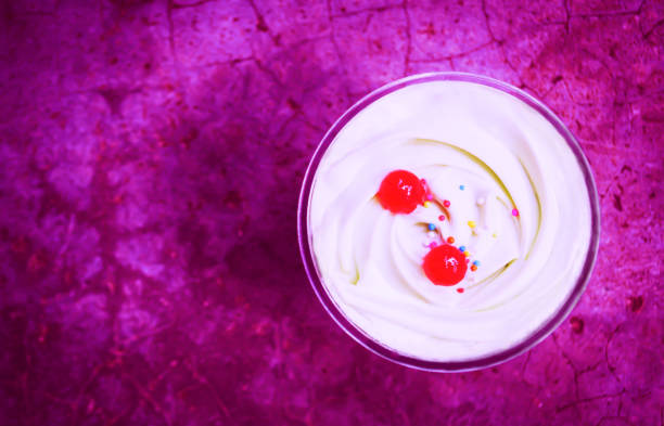 sweet cupcake on pink,purple violet background