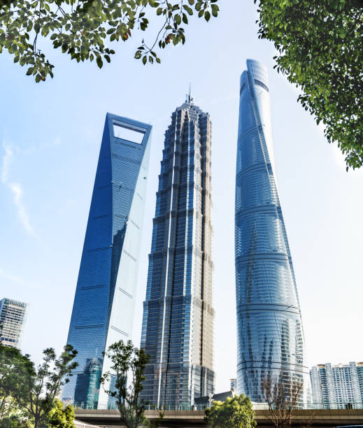 istock modern office buildings -Shanghai,China 900538284