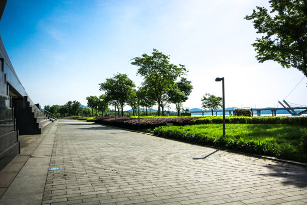 istock Promenade in a beautiful city park 900553694