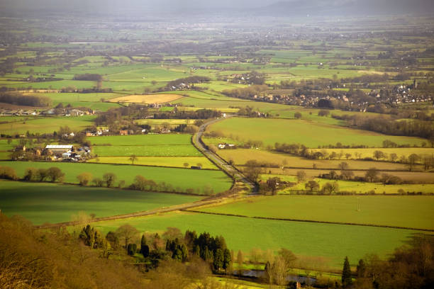 istock View from Malvern hills Herefordshire Worcestershire England midlands Uk 900554508
