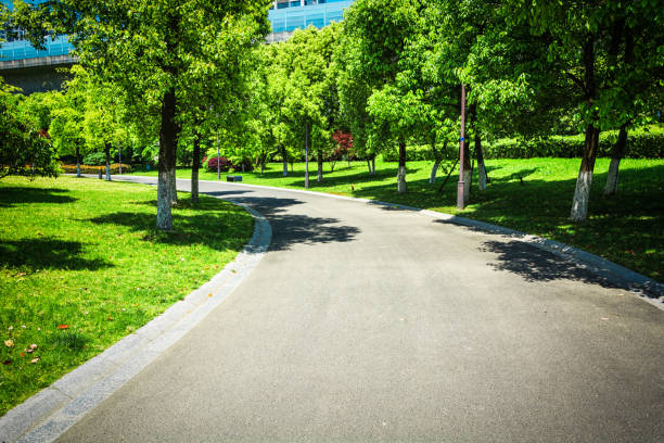 istock Beautiful city park 900554612