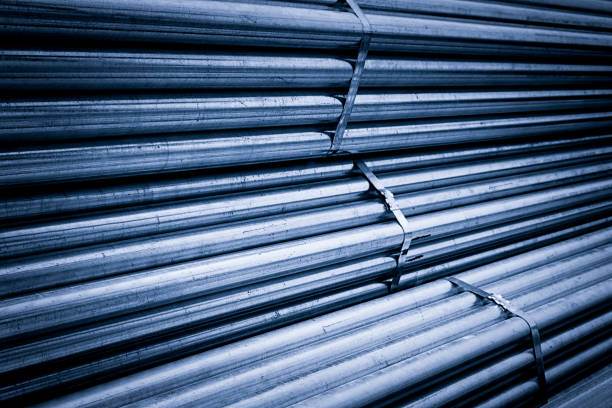 Large steel factory warehouse