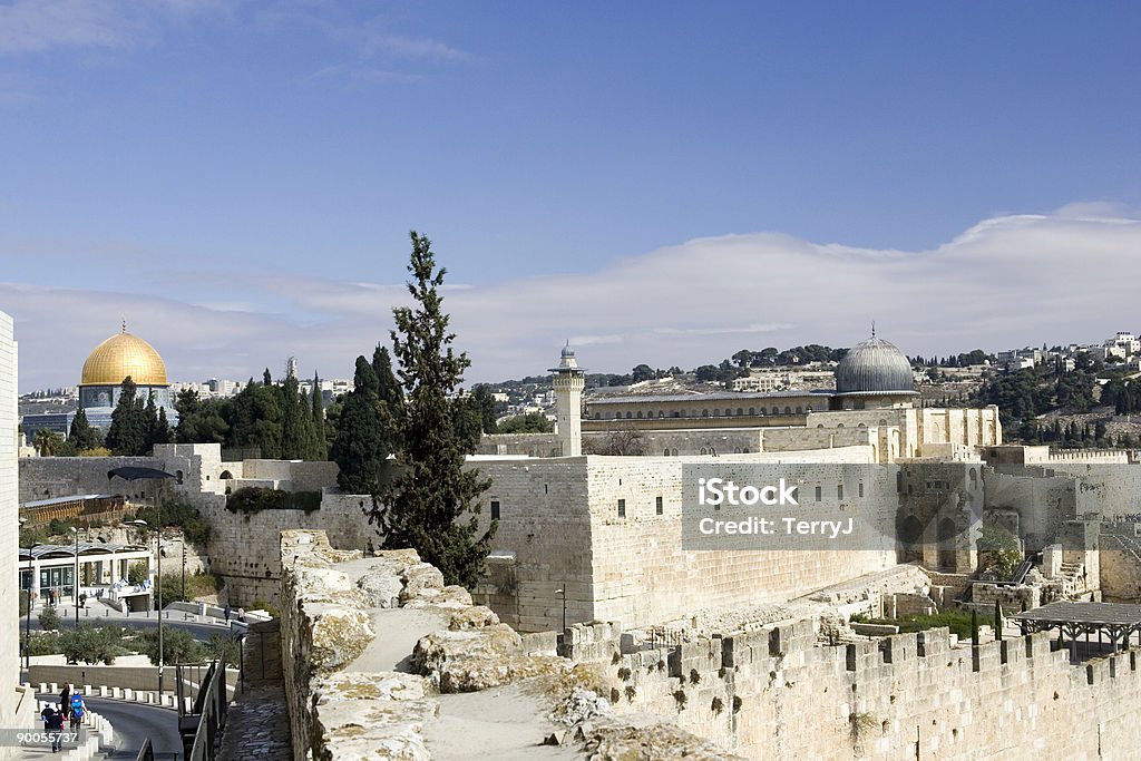 Stare miasto & Temple Mount - Zbiór zdjęć royalty-free (Architektura)