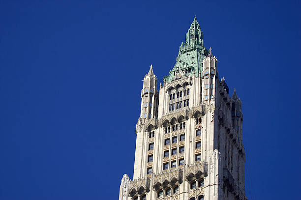 istock Top of the Woolworth building 90055824