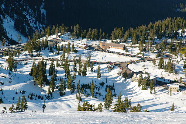 istock Ski Resort - Aerial View 90055944