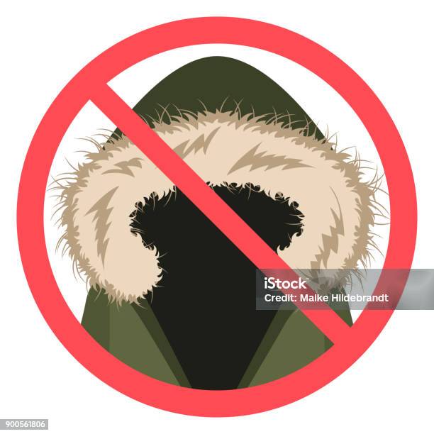 No Fur Flat Design Stock Illustration - Download Image Now - Parka - Coat, Animal Welfare, Coat - Garment