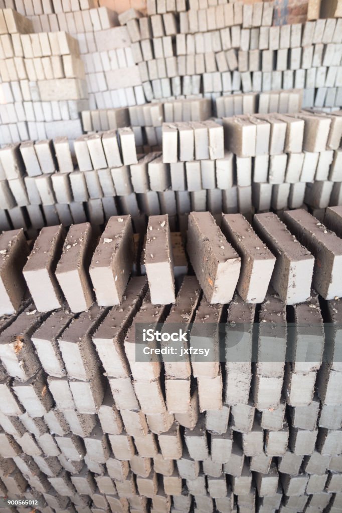 Mud Brick Stack Wet Brick Mud Stack For Natural Dry Stock Photo - Download Image Now ...