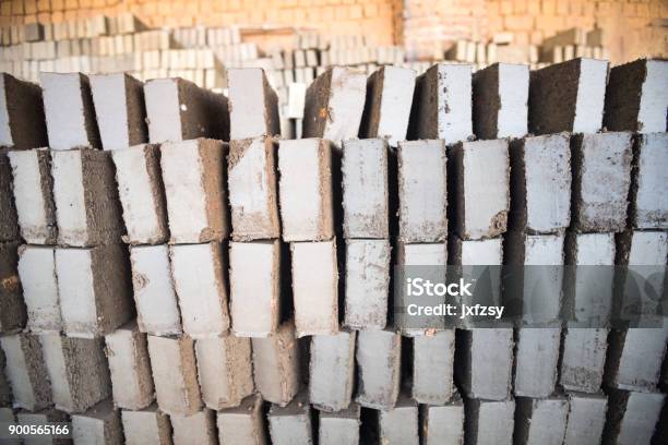 Mud Brick Stack Wet Brick Mud Stack For Natural Dry Stock Photo - Download Image Now ...