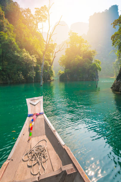 istock Blue lake in Chiewlarn Surat Thani Thailand 900565198
