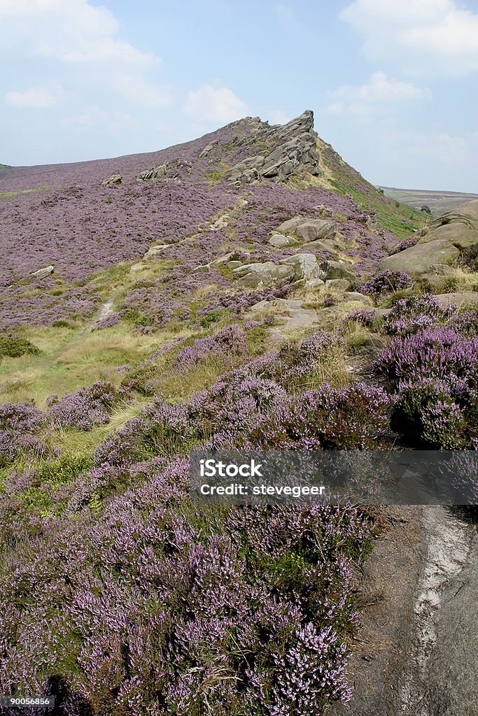 Peak District Moorland en Angleterre - Photo de Angleterre libre de droits