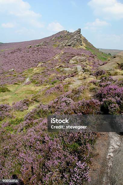 Foto de Peak District Na Moorland Na Inglaterra e mais fotos de stock de Afloramento - Afloramento, Arenito, Calcário