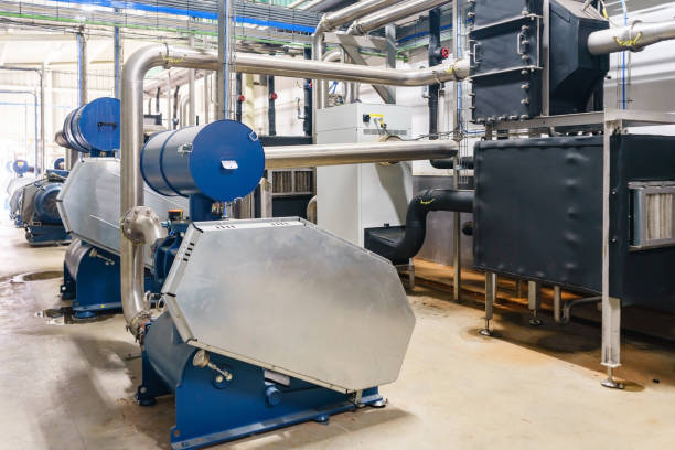 istock Blowers machines whose primary function to provide and accommodate large flow of air or gas to various parts of building or structure 900569762
