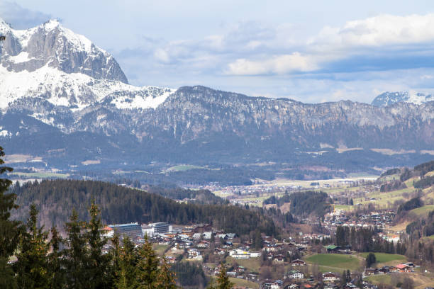 istock Little village in the Alps 900572362