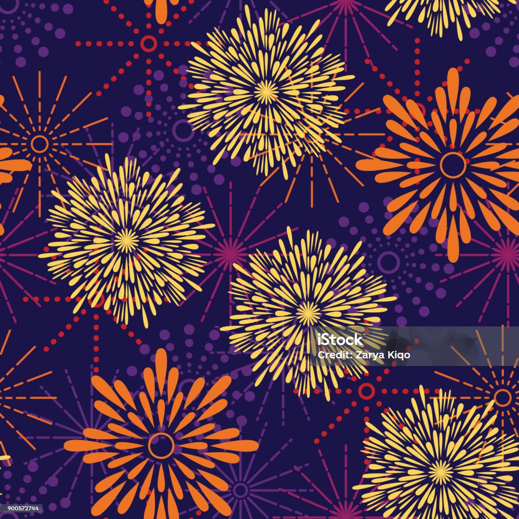 Pinterest Firework Patterns Fireworks Pattern Stock Illustration - Download Image Now - Celebration ...