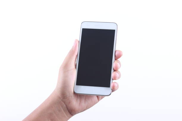 istock Male hand holding mobile phone 900573088