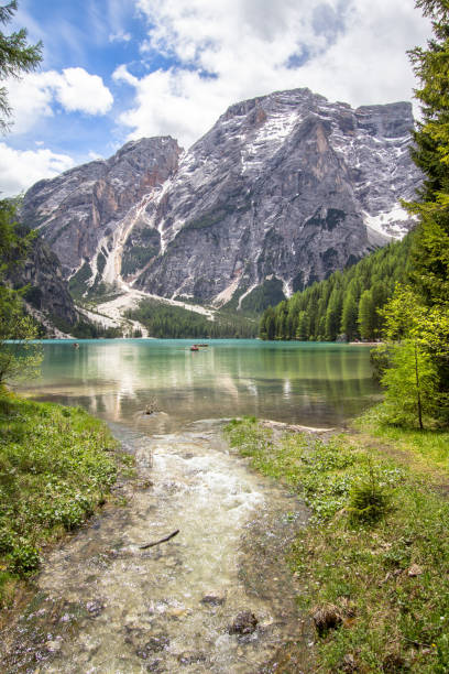 istock Lake Braies in Dolomites, Italy 900576558