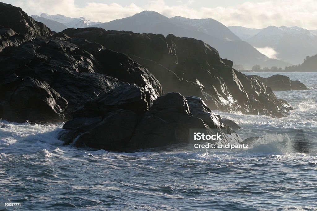 Vagues sur les pierres - Photo de Alaska - État américain libre de droits