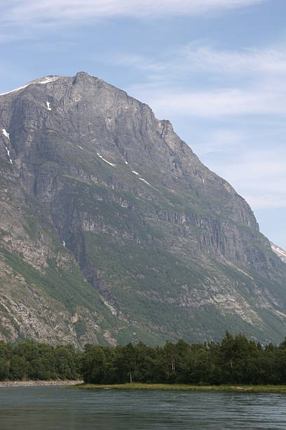 Norwegian Fjord stock photo