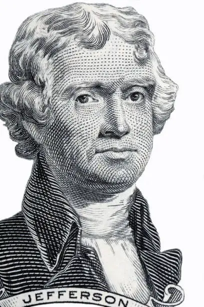 Photo of Thomas Jefferson, portrait