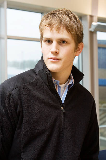istock Highschooler in the Hallway 90058097