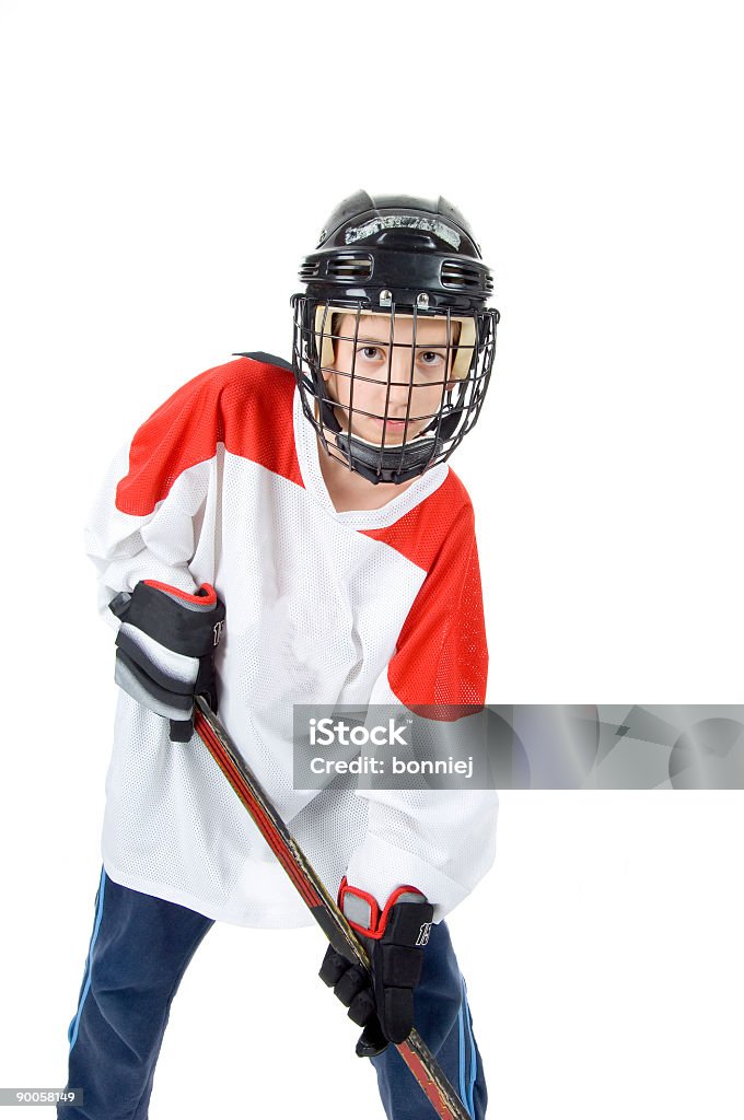 Хоккей - Стоковые фото Подросток роялти-фри