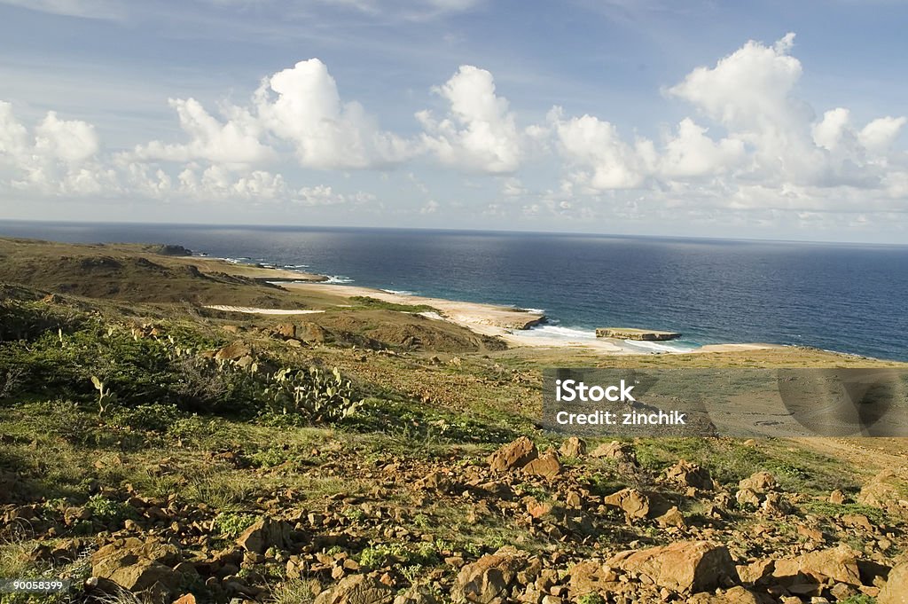 Costa de Aruba - Foto de stock de Actividades recreativas libre de derechos