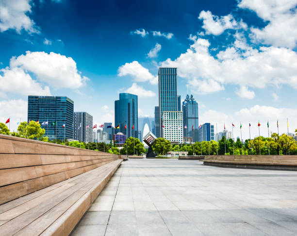 istock modern buildings at riverbank 900588868