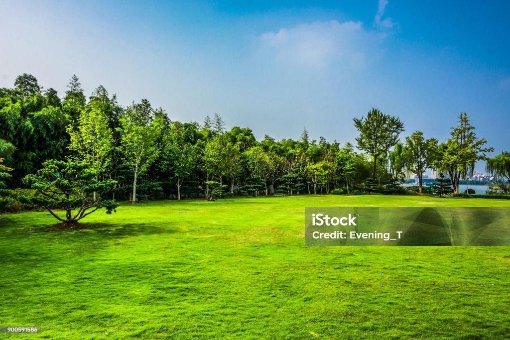 Park in china Ancient Stock Photo
