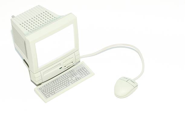 Miniature PC. stock photo