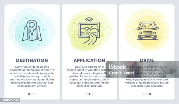 Transportation Stock Illustration - Download Image Now - Infographic, Journey, Driving