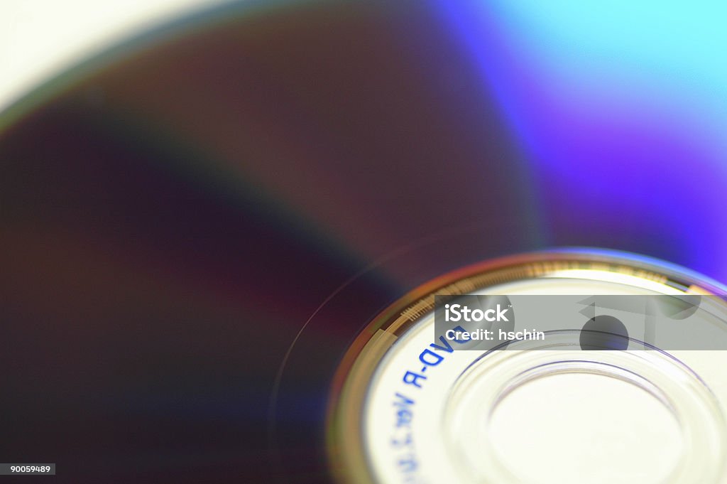 블루 DVD-R Disc - 로열티 프리 공란 스톡 사진