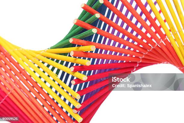 Arcoíris Hélice - Fotografias de stock e mais imagens de Encaixado - Encaixado, Espiral, ADN