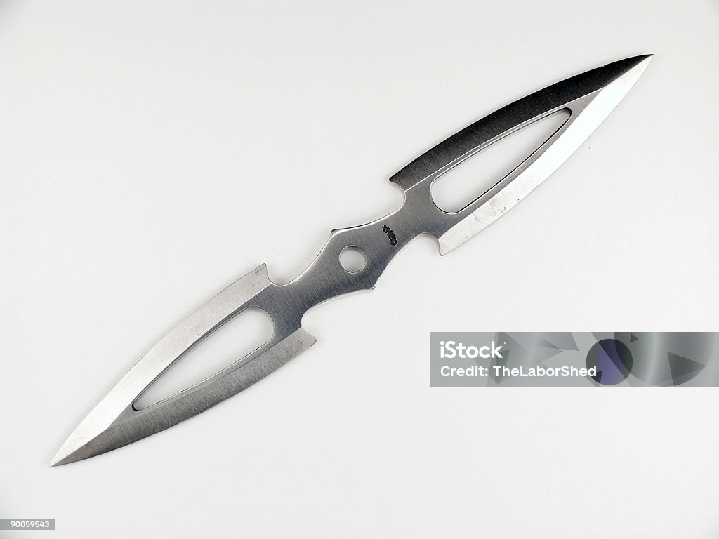 Double bladed knife  Symmetry Stock Photo