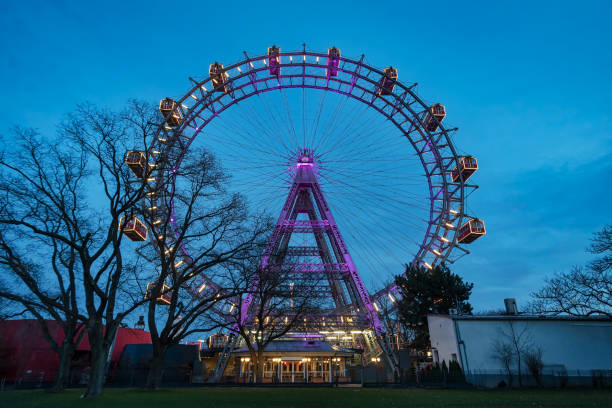 istock Vienna Giant Wheel Illuminated 900602840