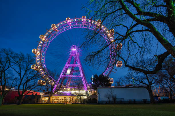 istock Vienna Giant Wheel Illuminated 900602928