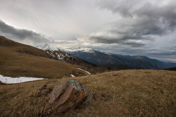 Winter in the mountains