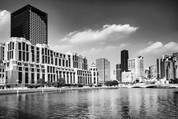 istock Shanghai skyline in sunny day, China 900619694