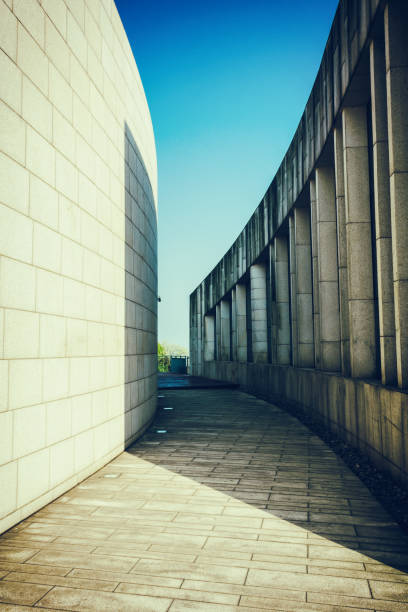 istock Modern Architecture Building Blue Skies 900621940