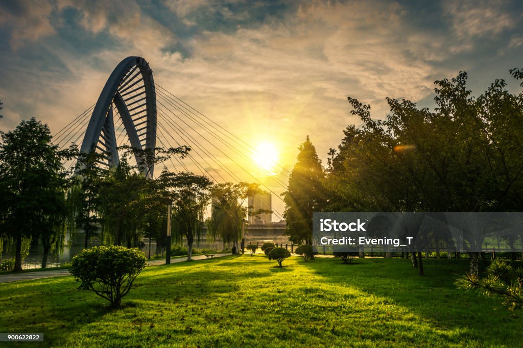 Park in china China - East Asia Stock Photo