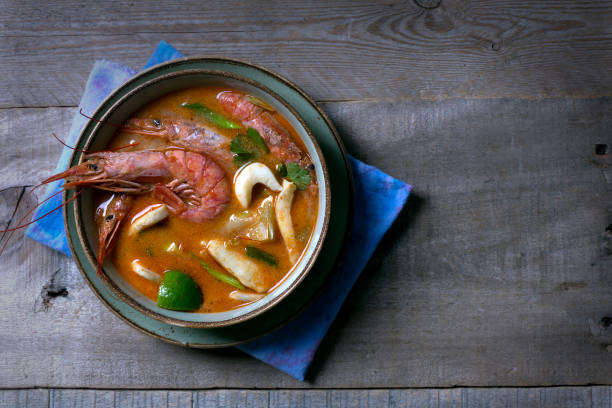 istock Traditional Thai soup Tom Yam 900625778