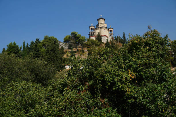 istock Traditional orthodox church on a hill 900626320