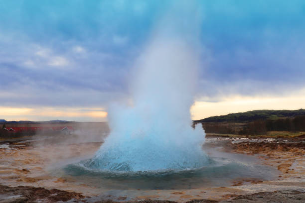 istock Strokkur Gesyer - Golden Cirle Iceland 900629208