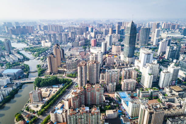 istock a bird's eye view of shanghai 900633360